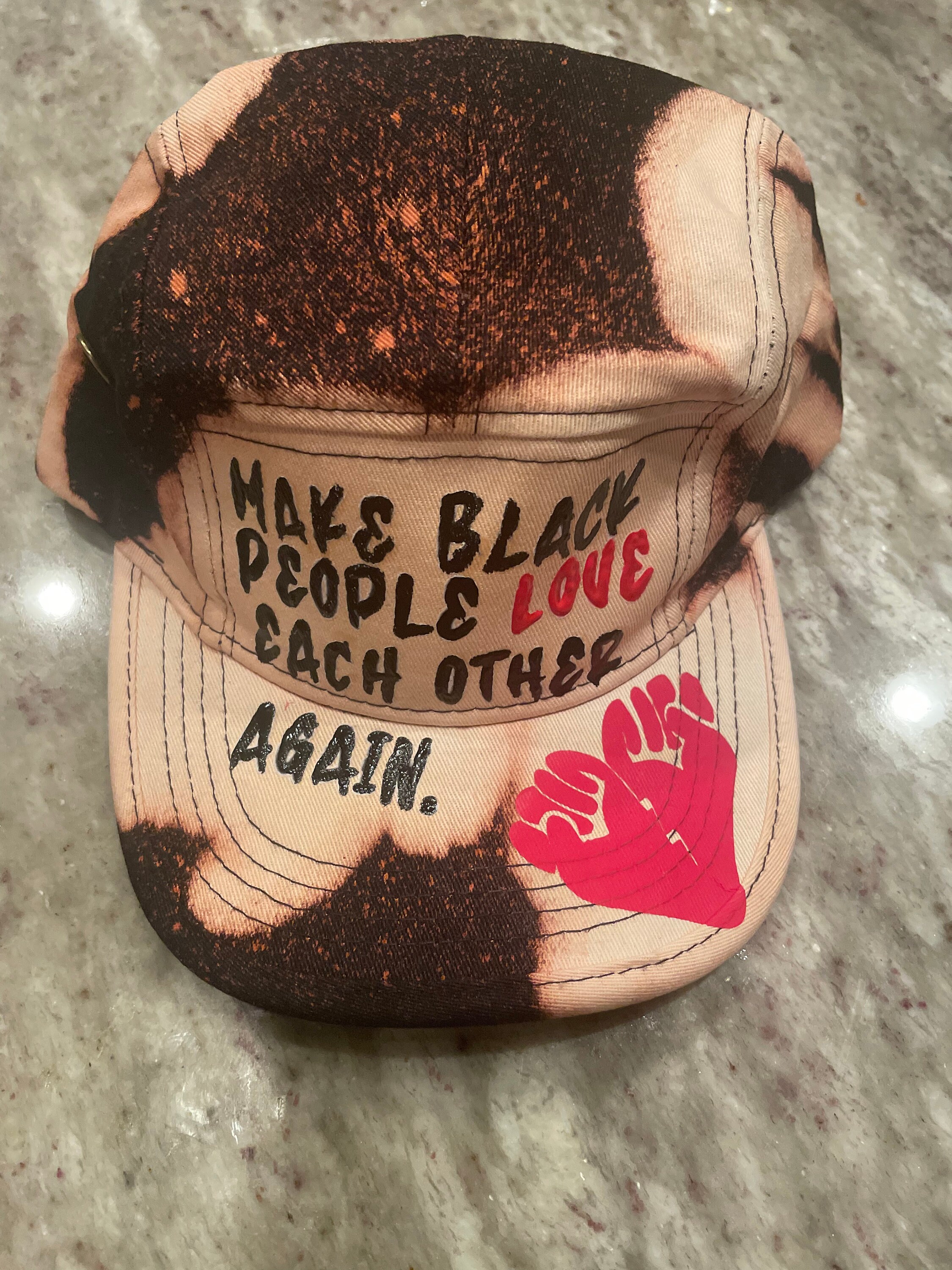 Black sales people hat