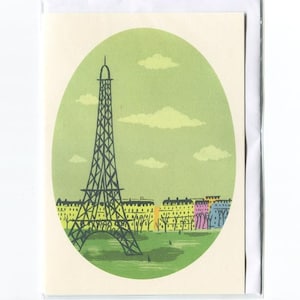 Tour Eiffel - Carte de vœux