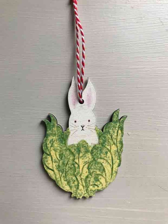 Lettuce - Cedar Ornament Lettuce - Cedar Ornament