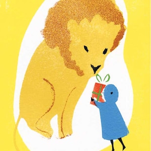 Pour Mr Lion - Carte de voeux