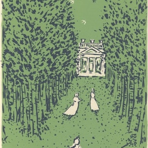 Vers la maison d'été - Carte de voeux