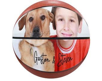 Regalo personalizado para amantes de las mascotas de baloncesto