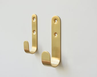 Classic Solid Brass J Ganci Cappotto Key Hook