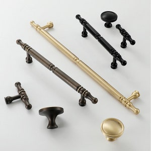 Solid Brass Drawer Pulls Handles Knobs