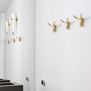 Ganchos de pared modernos de metal imagen 7