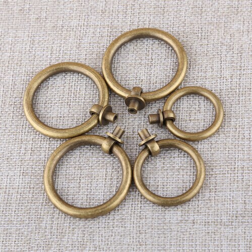 Plain Brass Ring capri Pulls Hardware Pull Etsy