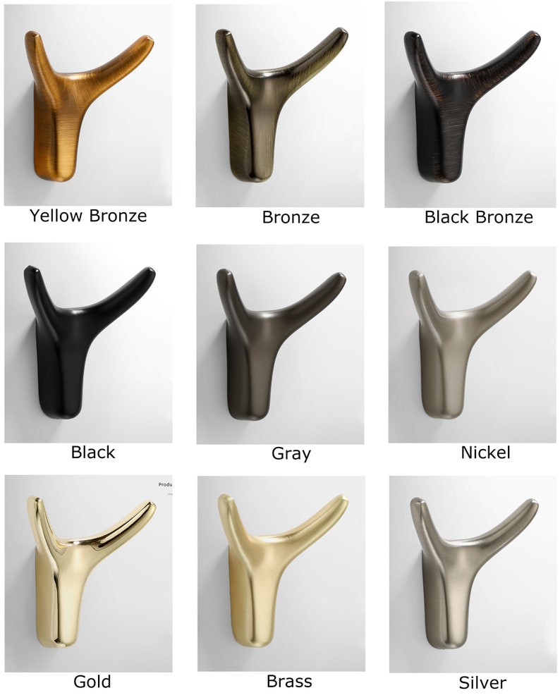 Metal Modern Wall Hooks image 6