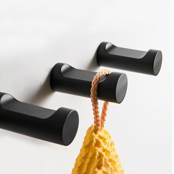 Modern Minimalist Metal Wall Hooks Etsy