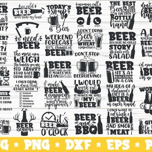 ビール SVG バンドル png dxf eps ビール愛好家 SVG ビールジョッキ SVG アルコール SVG パーティー SVG カット ファイル cricut 商用利用 即時ダウンロード