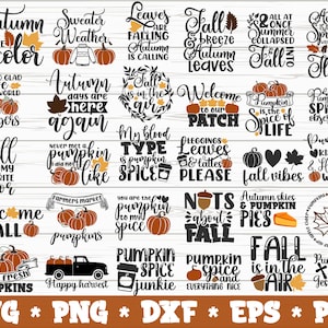 Fall SVG Bundle: Autumn Thanksgiving Designs (Commercial Use)