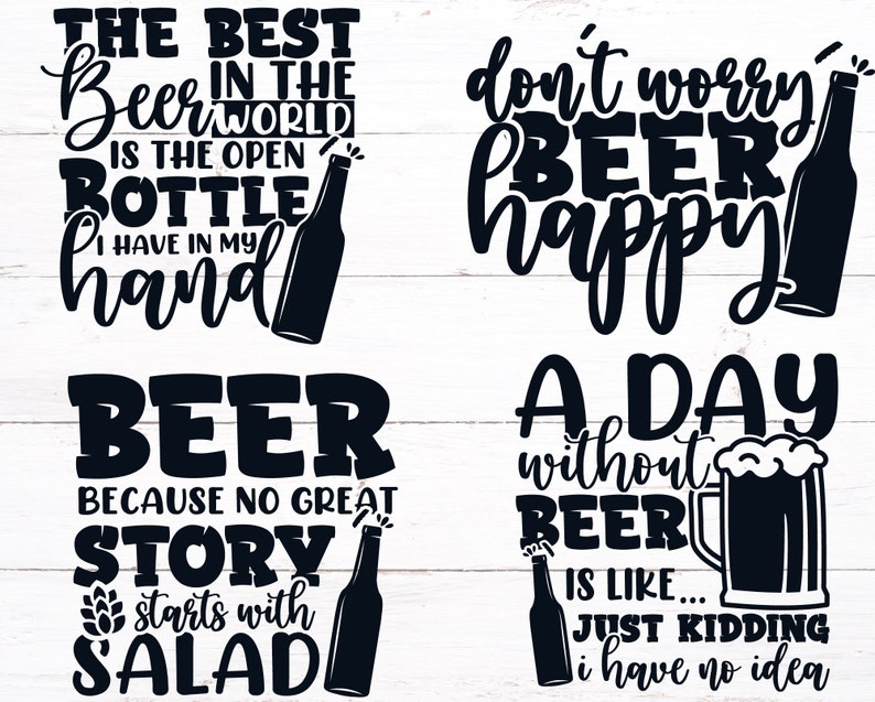 Download 30 Beer Quotes SVG Bundle Beer Lover SVG Bundle Funny Beer ...