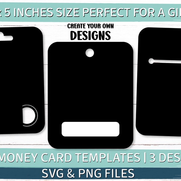 Blank Money Holder Template - Etsy