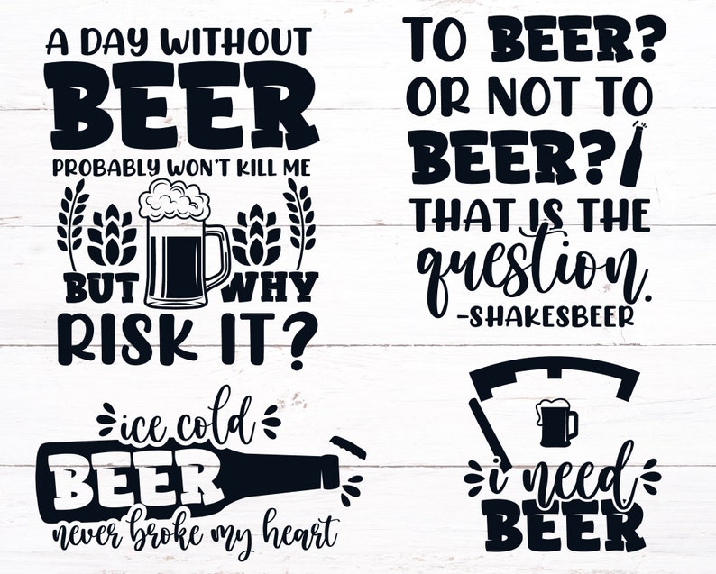 Download 30 Beer Quotes SVG Bundle Beer Lover SVG Bundle Funny Beer ...