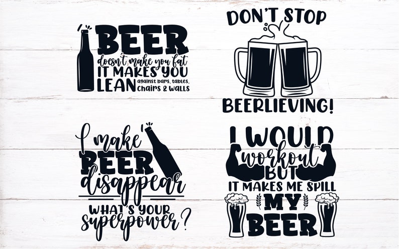 Download 30 Beer Quotes SVG Bundle Beer Lover SVG Bundle Funny Beer ...