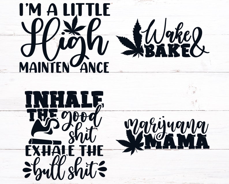 Download Weed Quotes SVG Bundle Weed SVG Bundle Weed Lover SVGs | Etsy