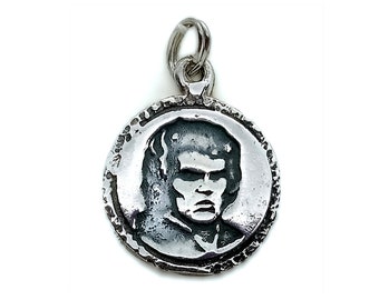 Round Sterling Silver 1840 Gerard Charm