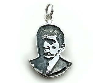 Mod Barnabas Charm Sterling Silver