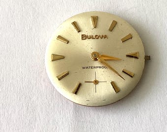 Bulova 10CH movement 17 jewels with nice dial. Ref b10-how250