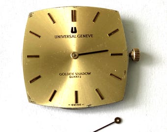 Universal Geneve Golden Shadow Cal 1-43 quartz works. Ref 1893how250