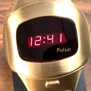 Pulsar Led Watch - Etsy