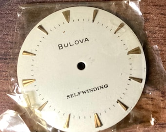 ブローバ ダイヤル NOS 直径 27 mm。   RGDL参照
