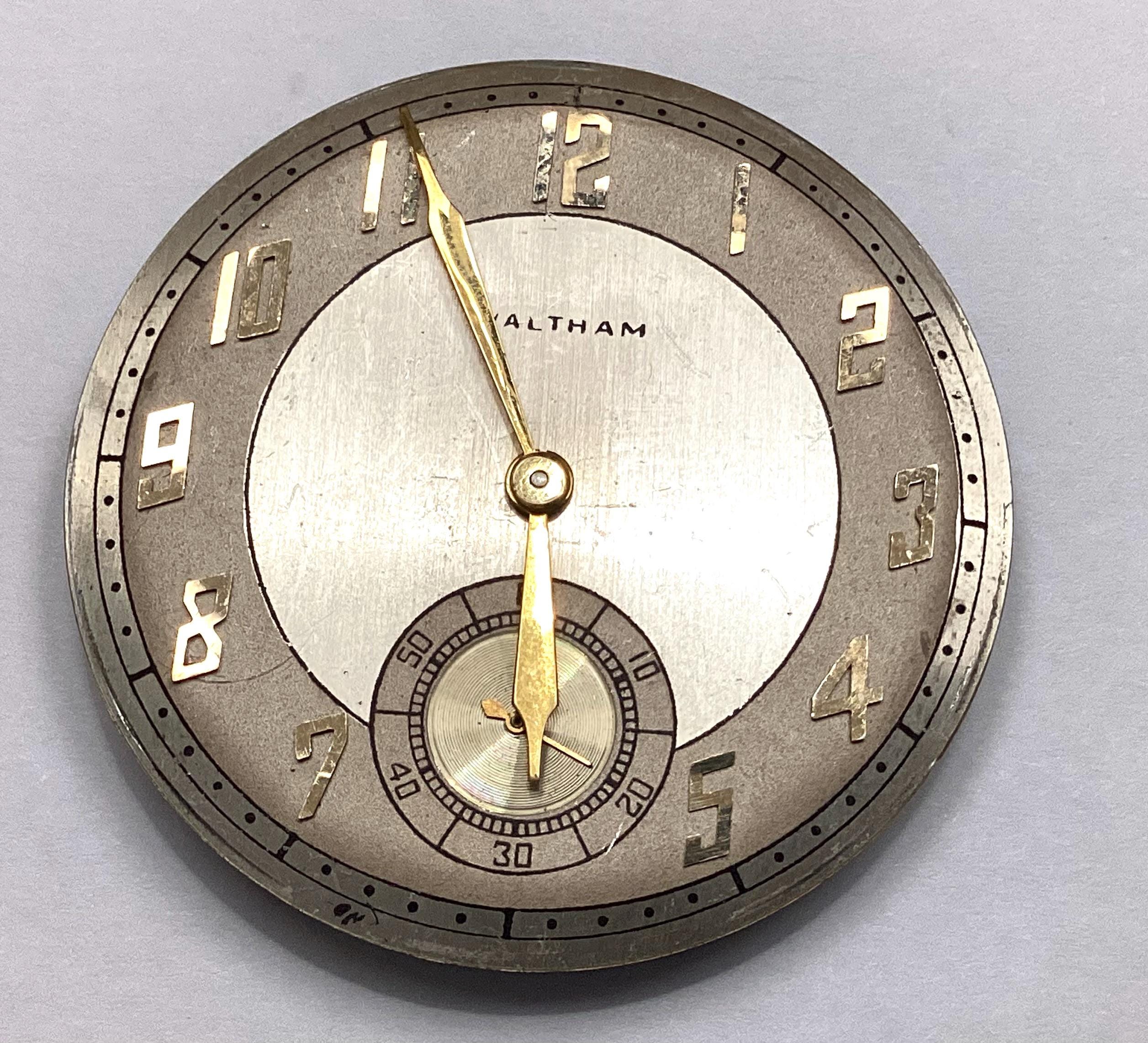 Waltham 12s Pocket Watch - Etsy