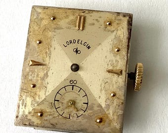 Lord Elgin 626 working movement.  Ref a626-how250