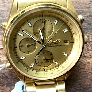 Seiko 7t32 Watch - Etsy