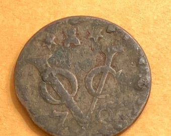 1 Duit Dutch East Indies coin (see pic’s for condition) REF3111