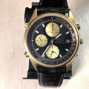 稼働品　SEIKO クロノグラフ 7T32-6A5A ゴールド　腕時計 Vintage Seiko Gold Tone Chronograph Alarm 7t32-6a5a a4 | eBay