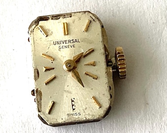 Universal Geneve cal. 01 movement runs.  Ref 1896how250