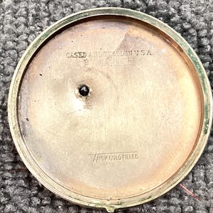 Vintage Gubelin Wrist Alarm with Jaeger-LeCoultre Movement for parts or repair. Ref AM219 image 5
