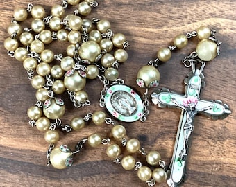 Sterling Silver and enameled Crucifix “ INRI “ Ref HSB-U
