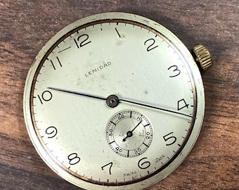 Lenidad 19 Jewel Movement and Dial with small second running. Ref RG Le