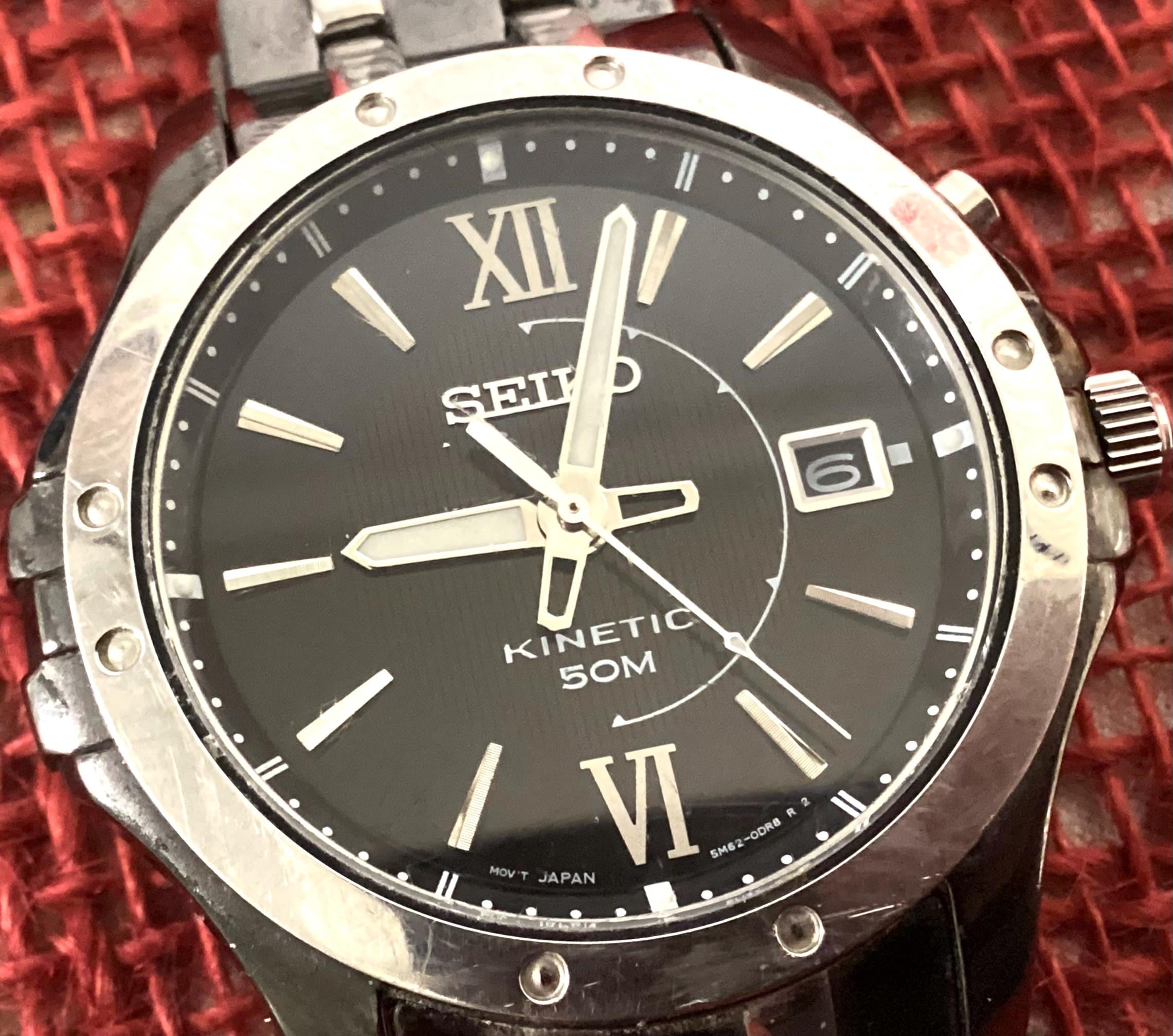 Seiko 5m62 Watch - Etsy