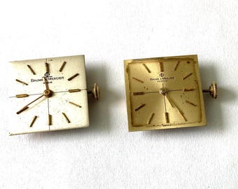 Baume&Mercier Manual 2512 movements working. Ref 1894-1892how250