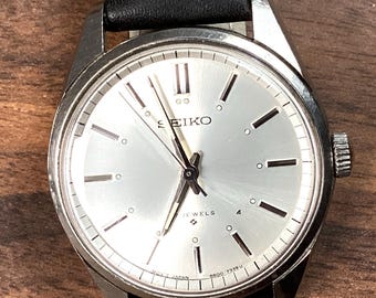 Vintage Seiko 66-7109 17 Jewel Mechanical Wind. Ref AM1/2.5+2.5 - Etsy