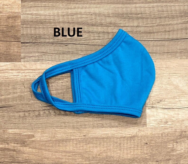 3 PCS Child Face Mask Kid Cotton Face Mask Reusable Etsy