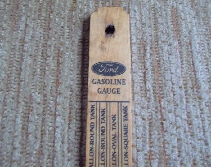 Ford Wooden Gasoline Gauge Measuring Stick Dipstick With 1926 Model A