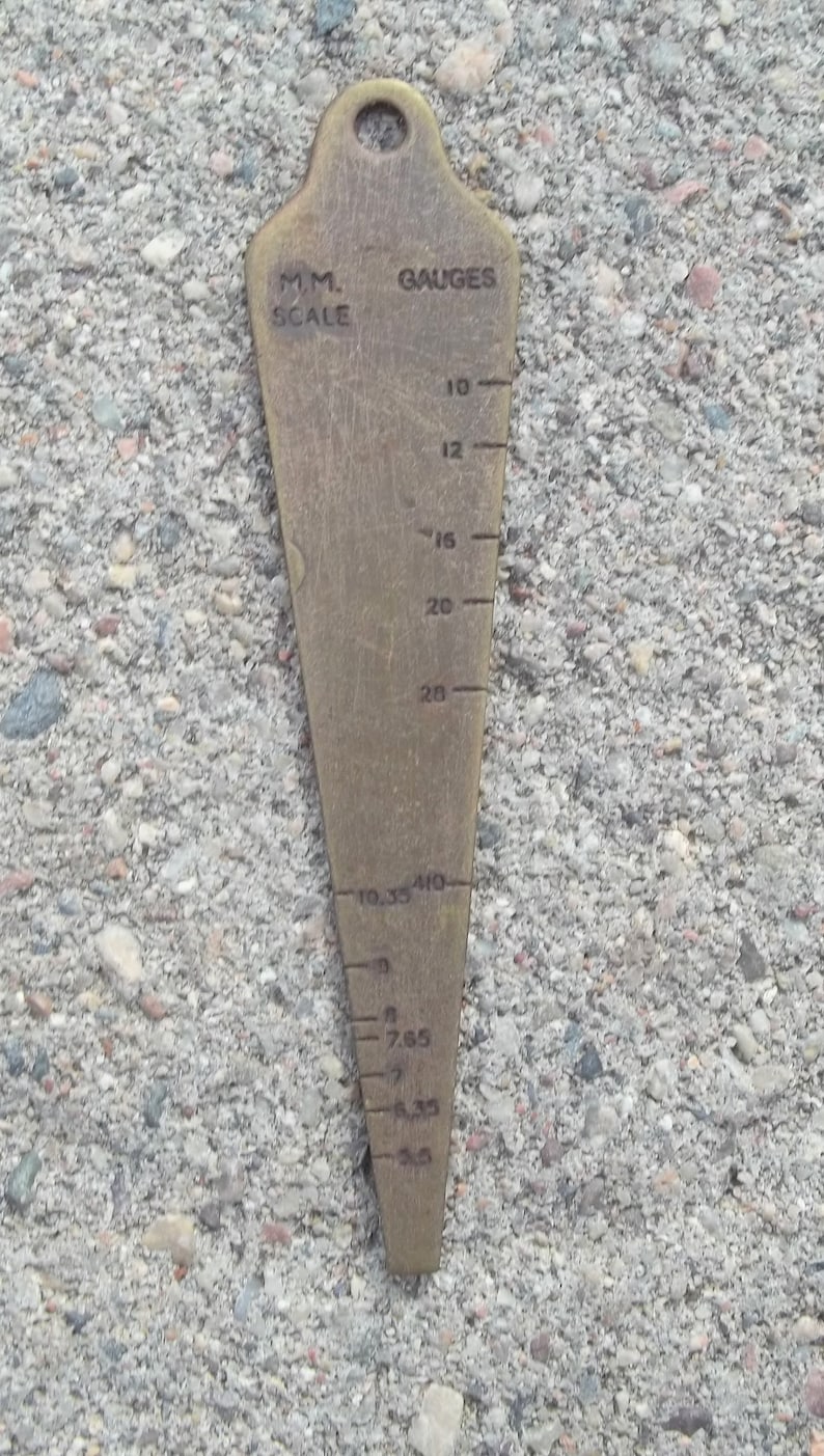 Brass Colt Gunsmith Tool Gun Barrel Bore Gauge for Rifles Etsy
