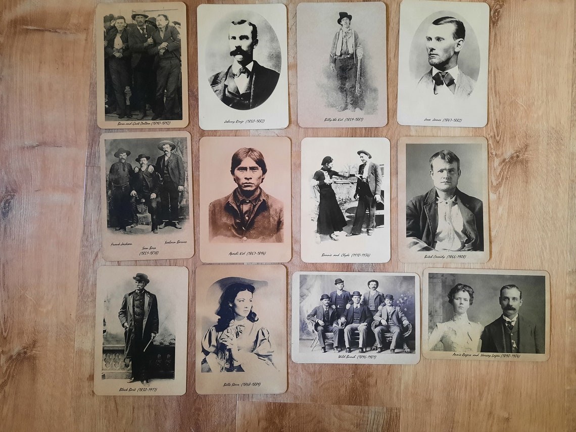Notorious Outlaws of the Old West Western Outlaw Photos Dead or Alive ...