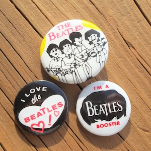 Fab Four Pin Badge - Etsy
