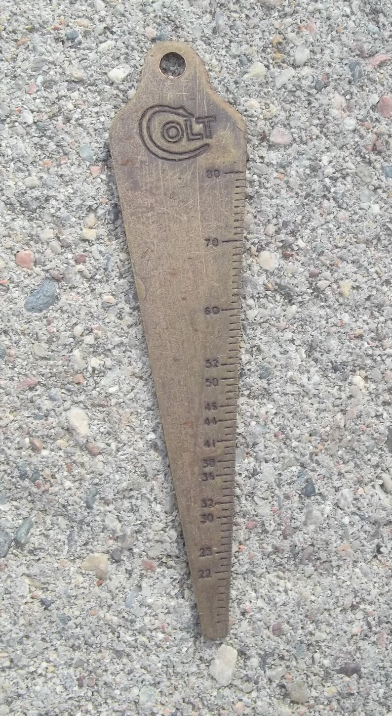 Brass Colt Gunsmith Tool Gun Barrel Bore Gauge for Rifles Etsy