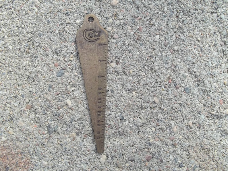Brass Colt Gunsmith Tool Gun Barrel Bore Gauge for Rifles Etsy