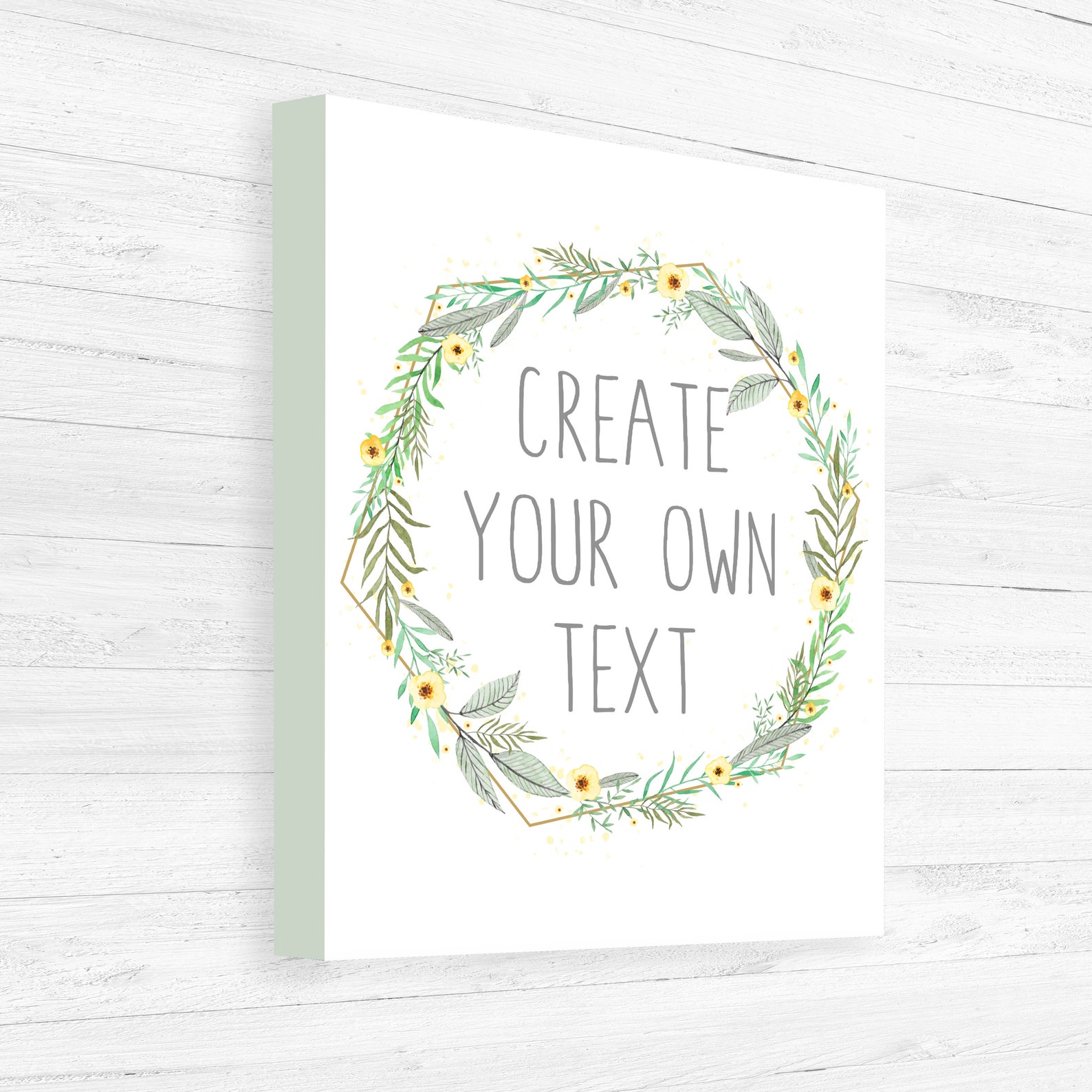 Create Your Own Word Art Custom Quote Sign Customized Text Etsy