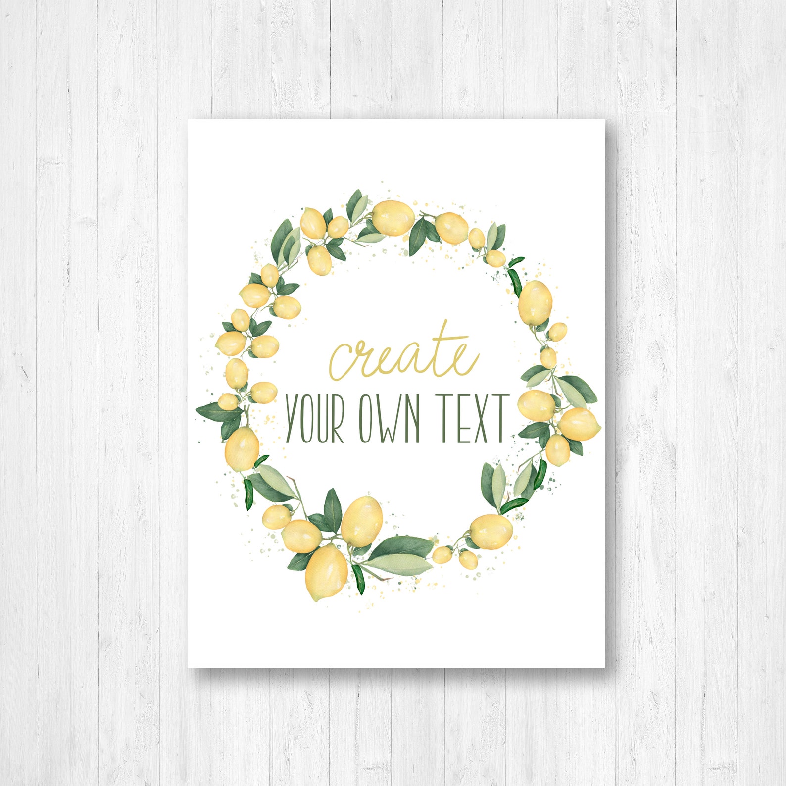 Personalized Word Art Canvas Create Your Own Text Print Etsy