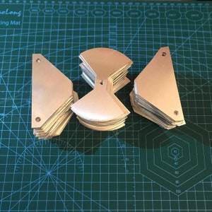 Aluminum Butterfly Capacitor Plates: Precise Laser Cut, High Voltage