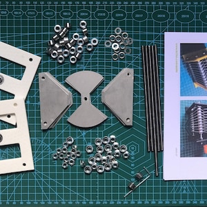 CAPACITOR DIY Kit - SS | TA2WK Butterfly Capacitor Kit with Stainless Steel Plates