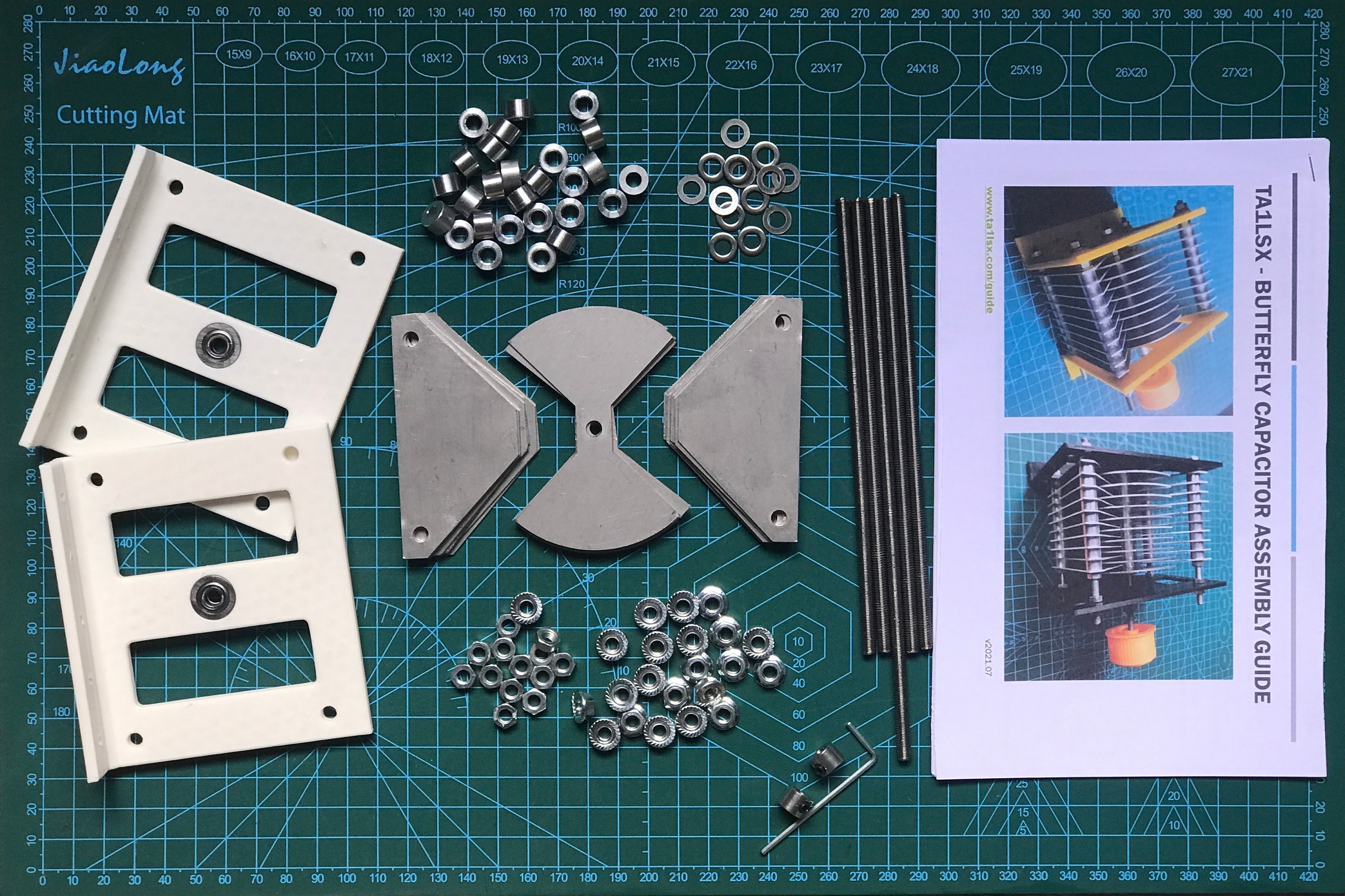 SS CAPACITOR DIY Kit TA2WK Butterfly Capacitor Kit With Etsy Australia