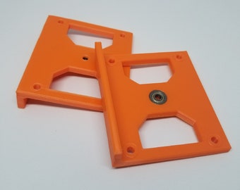 3D Printed End Plate for TA2WK Butterfly Capacitor (A pair), with F695 Bearing
